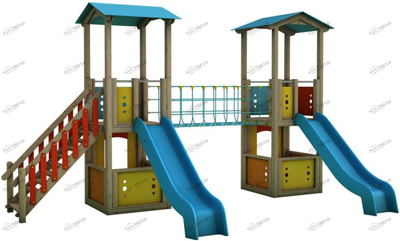 INDUSTRIA LEGNAMI TIRANO Игривая структура Magic city sun-id-1372383