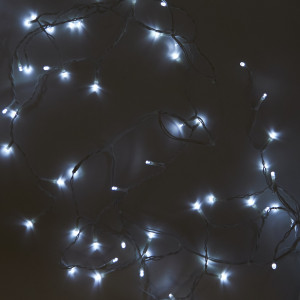 82185369 Электрогирлянда наружная «Бахрома» 3.9 м 200 LED холодный белый