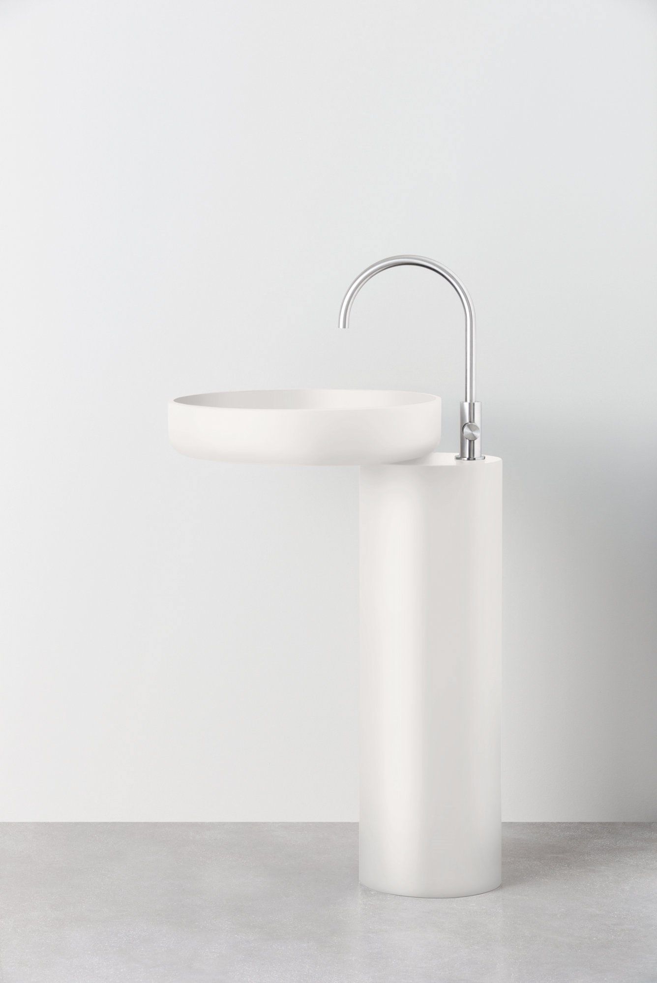 Круглый отдельно стоящий умывальник Rexa O_O ARCH-00058615 - Вид №11