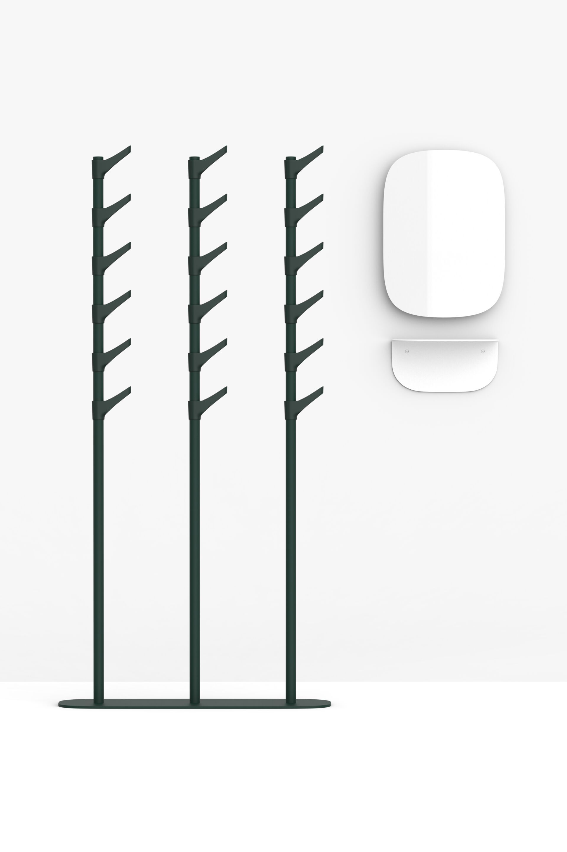 Стальная и пластиковая напольная вешалка FUNCTIONALS слайд ARCH-00035040 - Вид №23