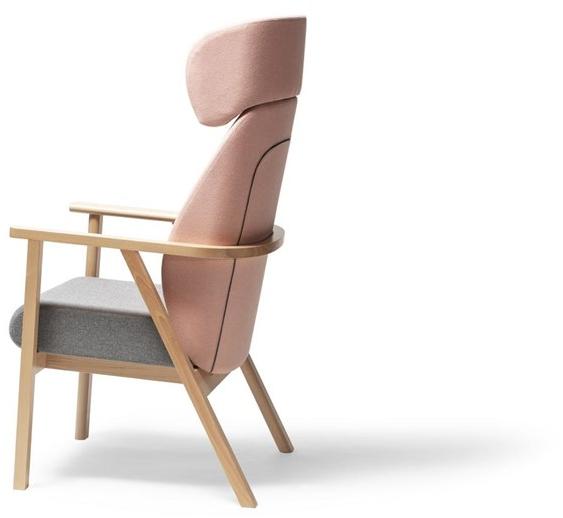 TON Кресло из ткани с подголовником Santiago 02 sun-id-1356788 - Вид №4