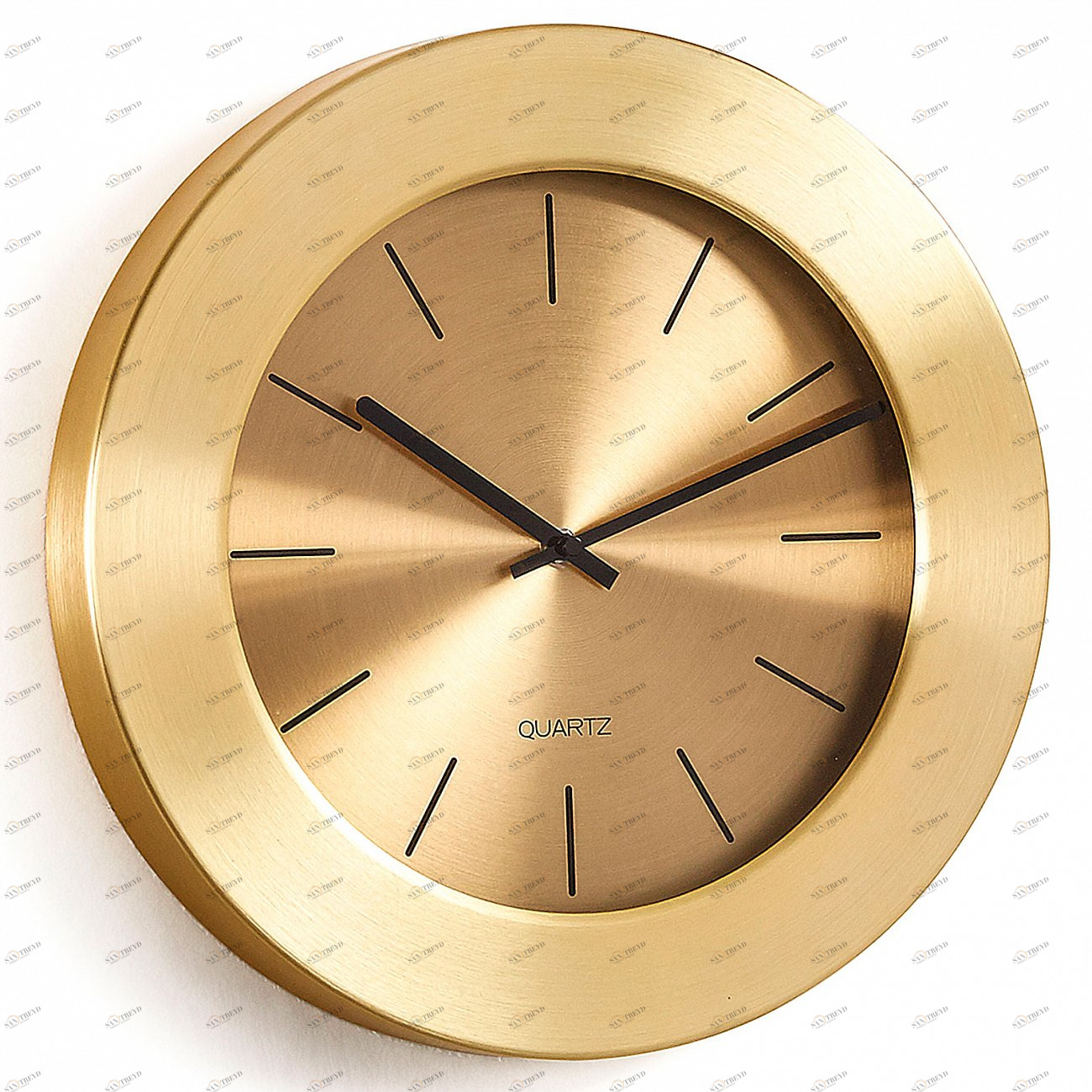 Часы золотые настенные круглые Meyers от La Forma LA FORMA MEYERS 344279 Золото 