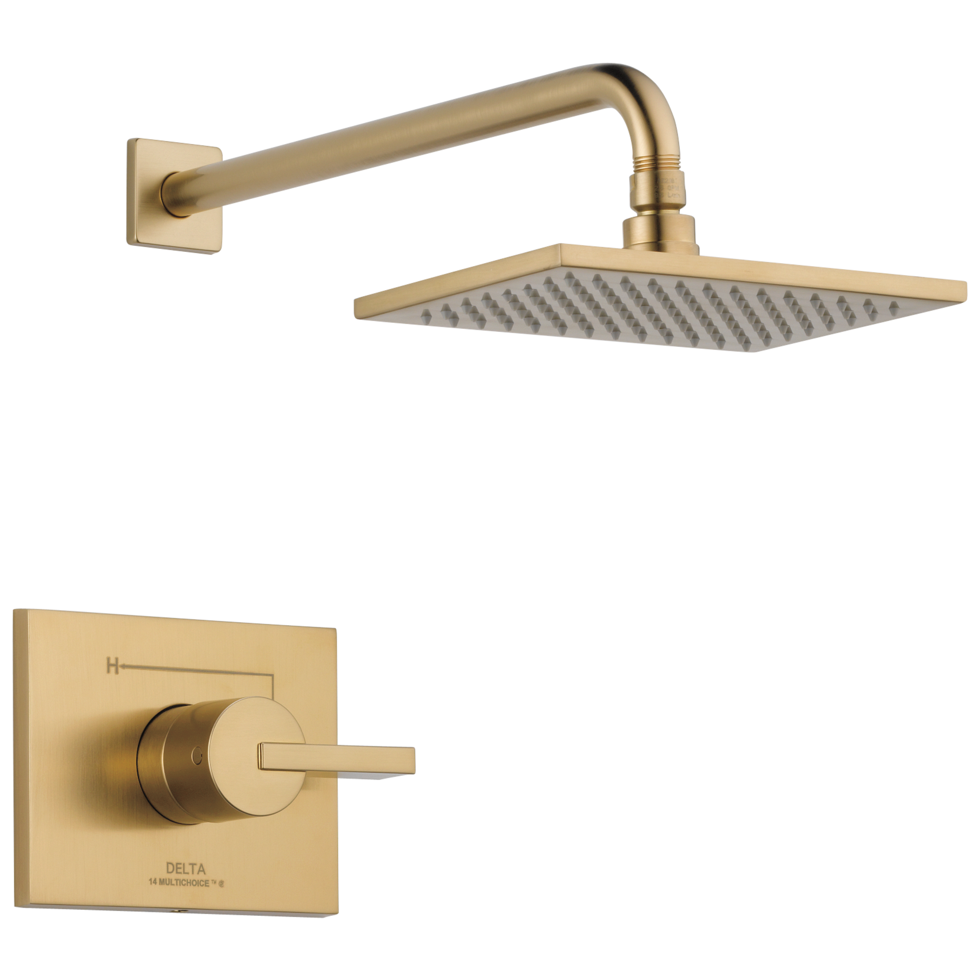 T14253-CZ-WE Облицовка для душа Monitor® серии 14 Delta Faucet Vero Шампанское бронза