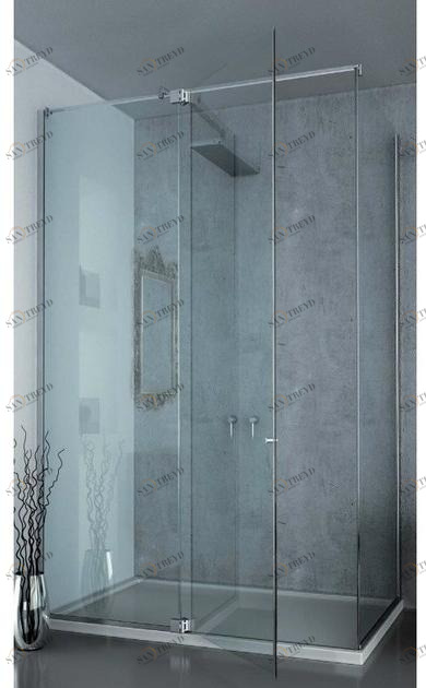 Metalglas Bonomi Шарнирная душевая кабина  B-302 