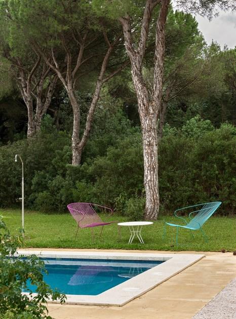 iSimar Штабелируемое садовое кресло из стали с подлокотниками Bolonia 9143 - Вид №13