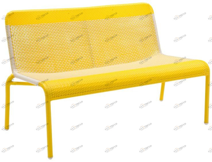 Kok Maison Садовая скамейка со спинкой Tobago 440-2yw