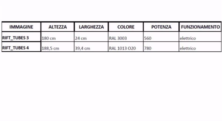 Tubes Radiatori Вертикальный электрический радиатор Elements sun-id-1507215 - Вид №2