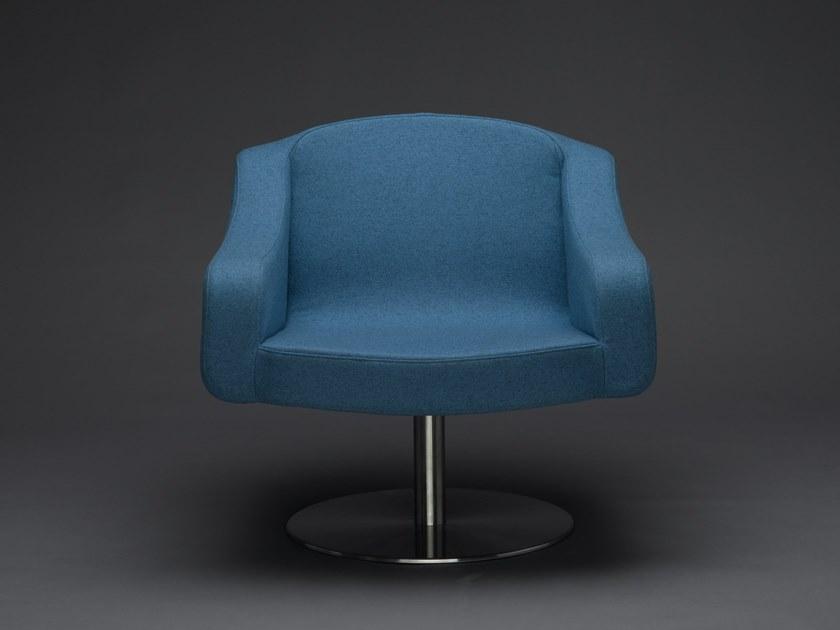 mminterier Поворотное тканевое кресло с подлокотниками sun-id-1492377 - Вид №1