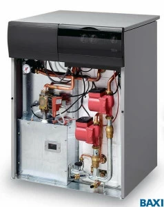 WSB43430301 Напольный двухконтурный газовый котел с чугунным теплообменником и встроенным бойлером BAXI SLIM 2.300 i BAXI