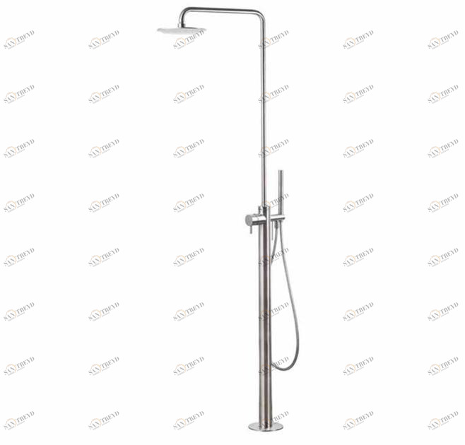 MINA Напольная душевая стойка из нержавеющей стали с ручным душем Stiriana 60802500t