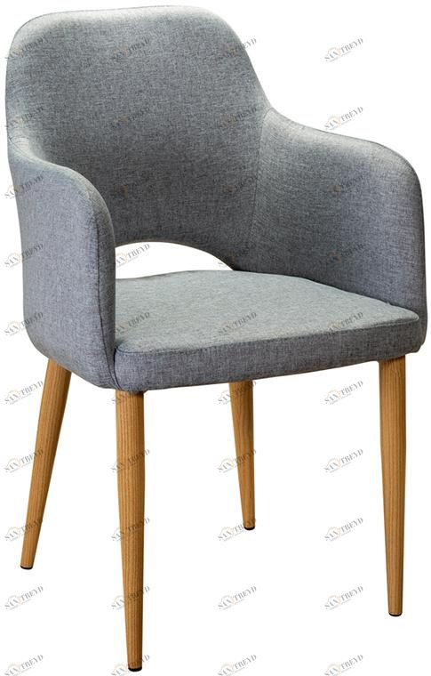 1318 Кресло Ledger Сканди Грей R-HOME 4101244H_Сканди Грей