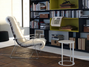 Кресло с мехом