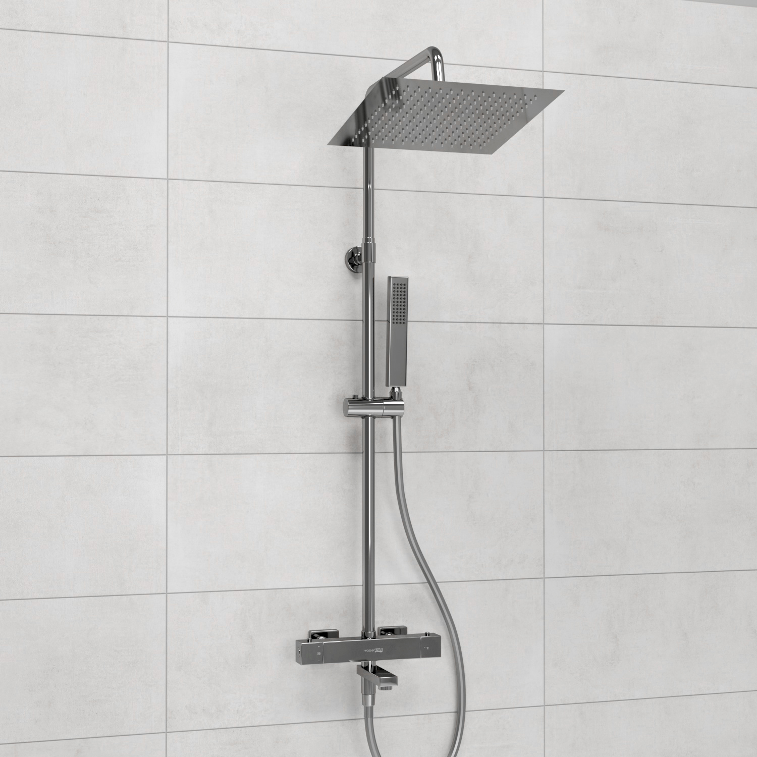 A199.118.103.087.CH Thermo Душевой комплект с термостатическим смесителем WasserKRAFT 