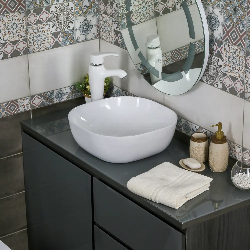 Melana MLN-78106 — элегантная накладная раковина для кухни 89076569 STLM-0078026 - Вид №5