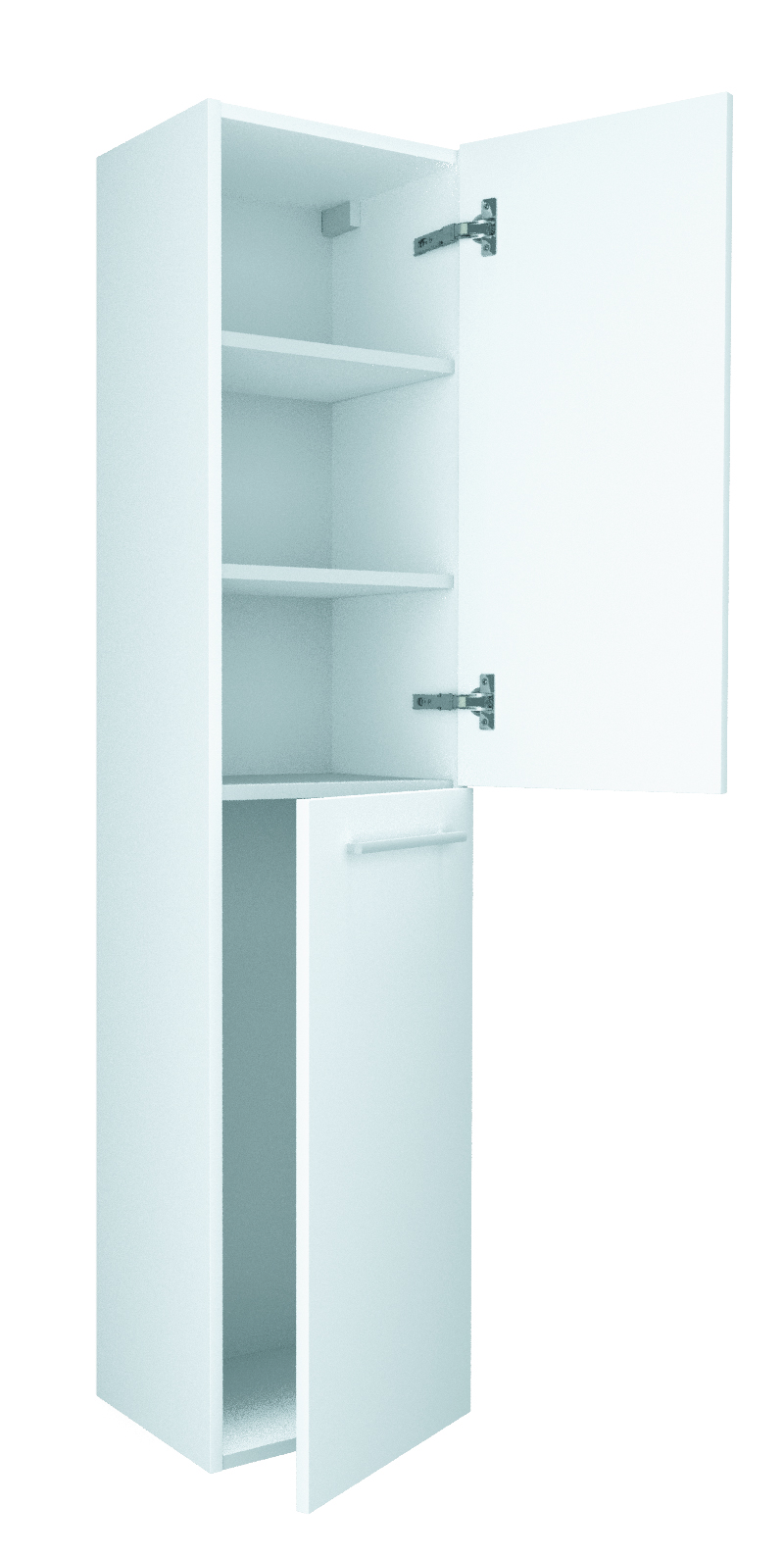 У23258 Шкаф - Пенал Соната 35П, 2д, Белый глянец 1 Marka Соната 