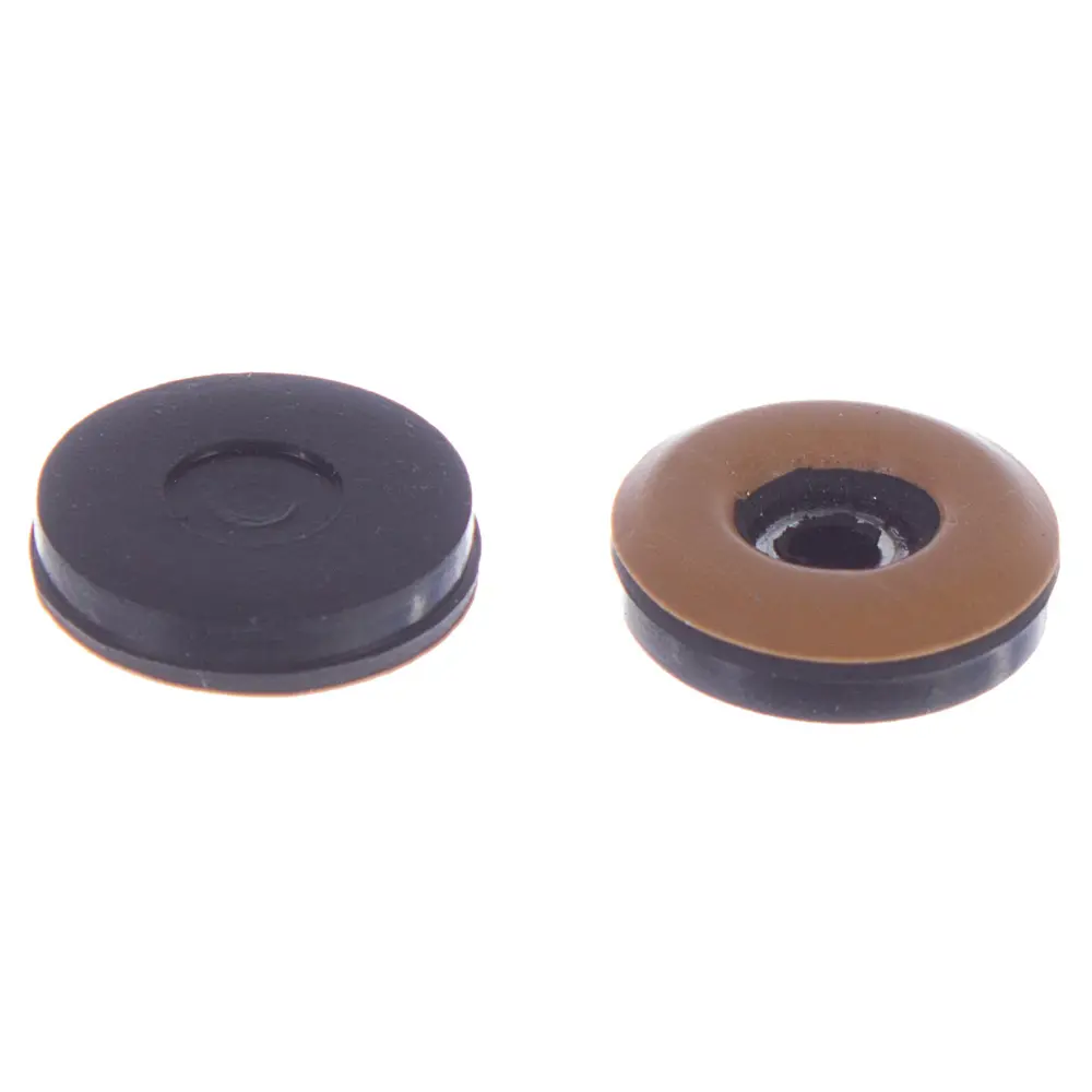 Набойки Standers PTFE 30 мм, круглые, пластик, цвет коричневый, 4 шт. 14155951 STLM-2175805 