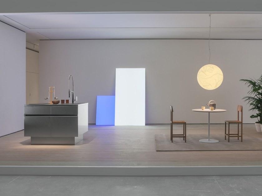 sanwacompany Кухня из нержавеющей стали без ручек sun-id-1485520 - Вид №5