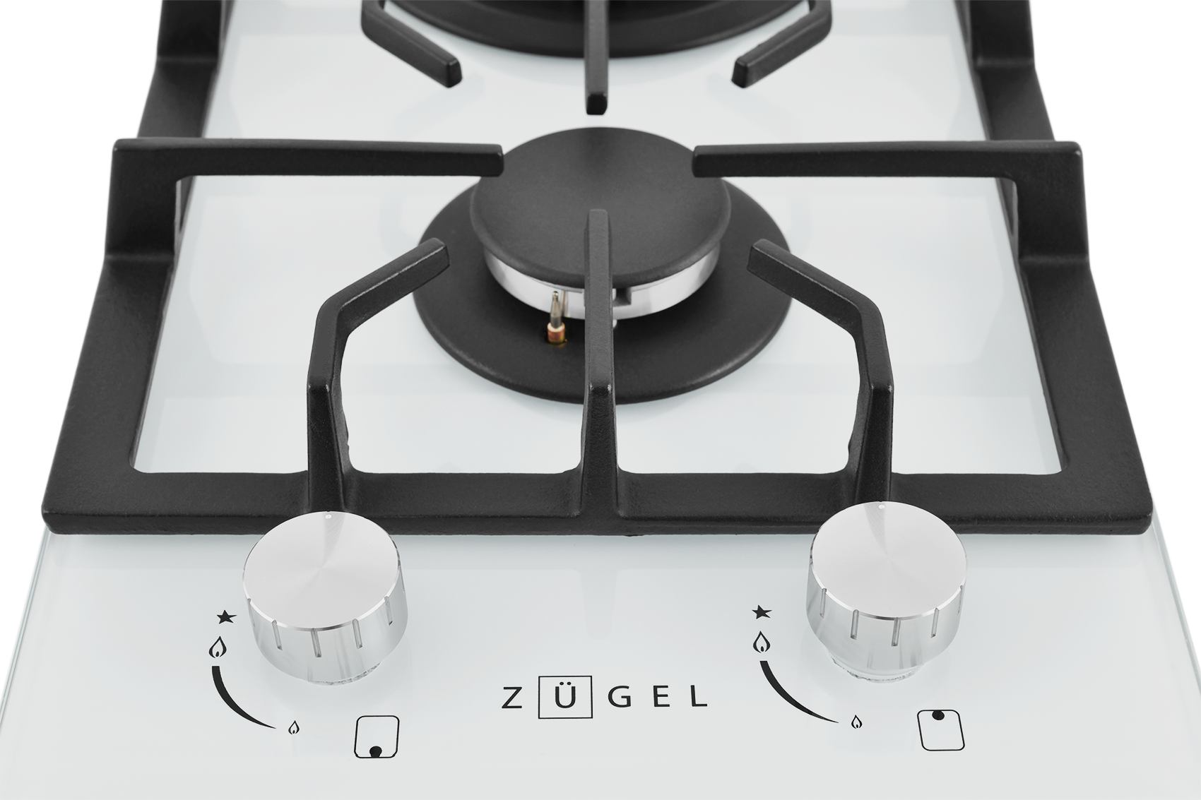 9175438 Газовая варочная поверхность ZUGEL ZGH292W STDN-0008532 - Вид №7