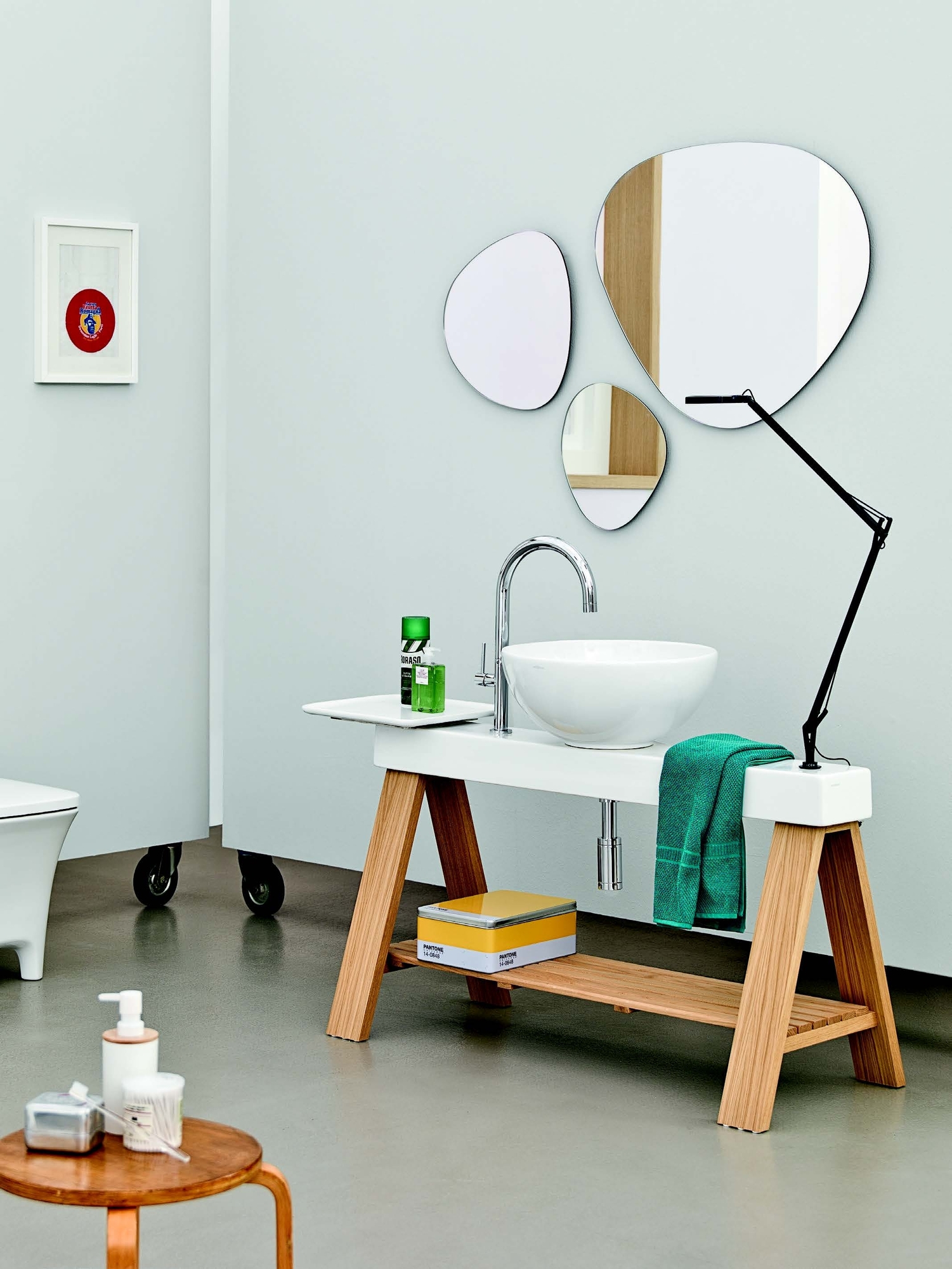 Консоль с раковиной ILCavalletto 120 см OSL002 ArtCeram IL CAVALLETTO - Вид №2