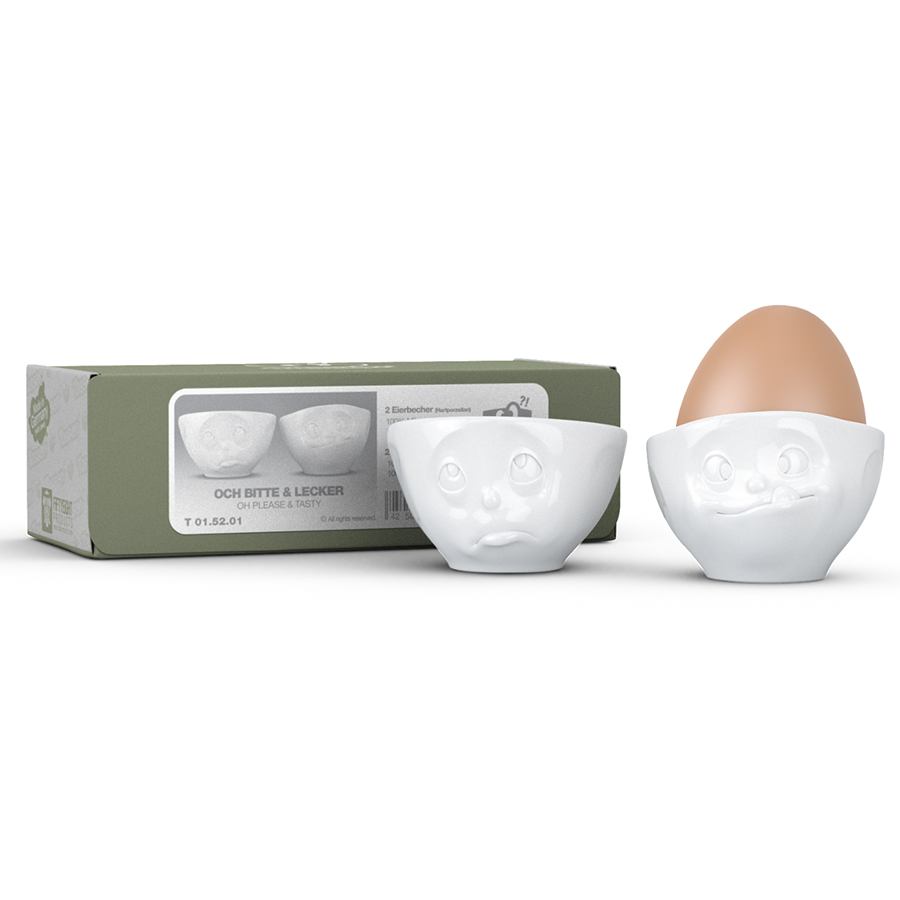 T01.52.01 Подставка для яйца Фарфоровая Tassen by FIFTYEIGHT PRODUCTS Германия  - Вид №1