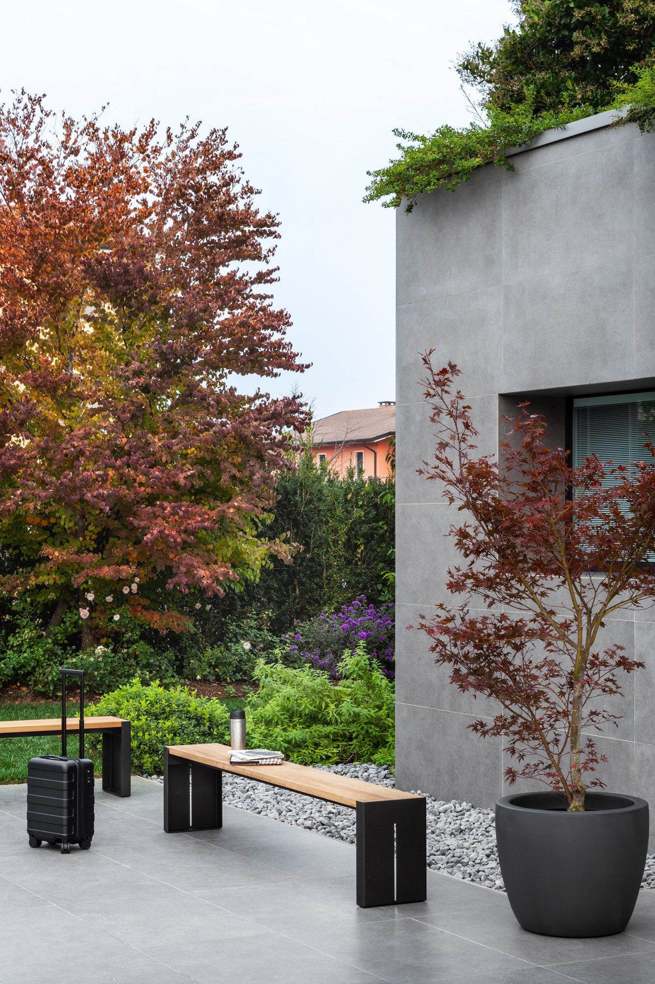 Садовая скамейка Lapalma PANCO OUTDOOR ARCH-00063519 - Вид №9