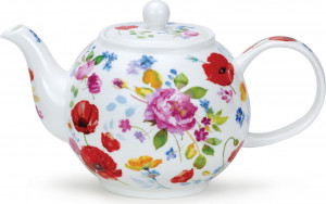 10637741 Dunoon Чайник Dunoon "Дикий сад" 1,2л (большой) Фарфор костяной