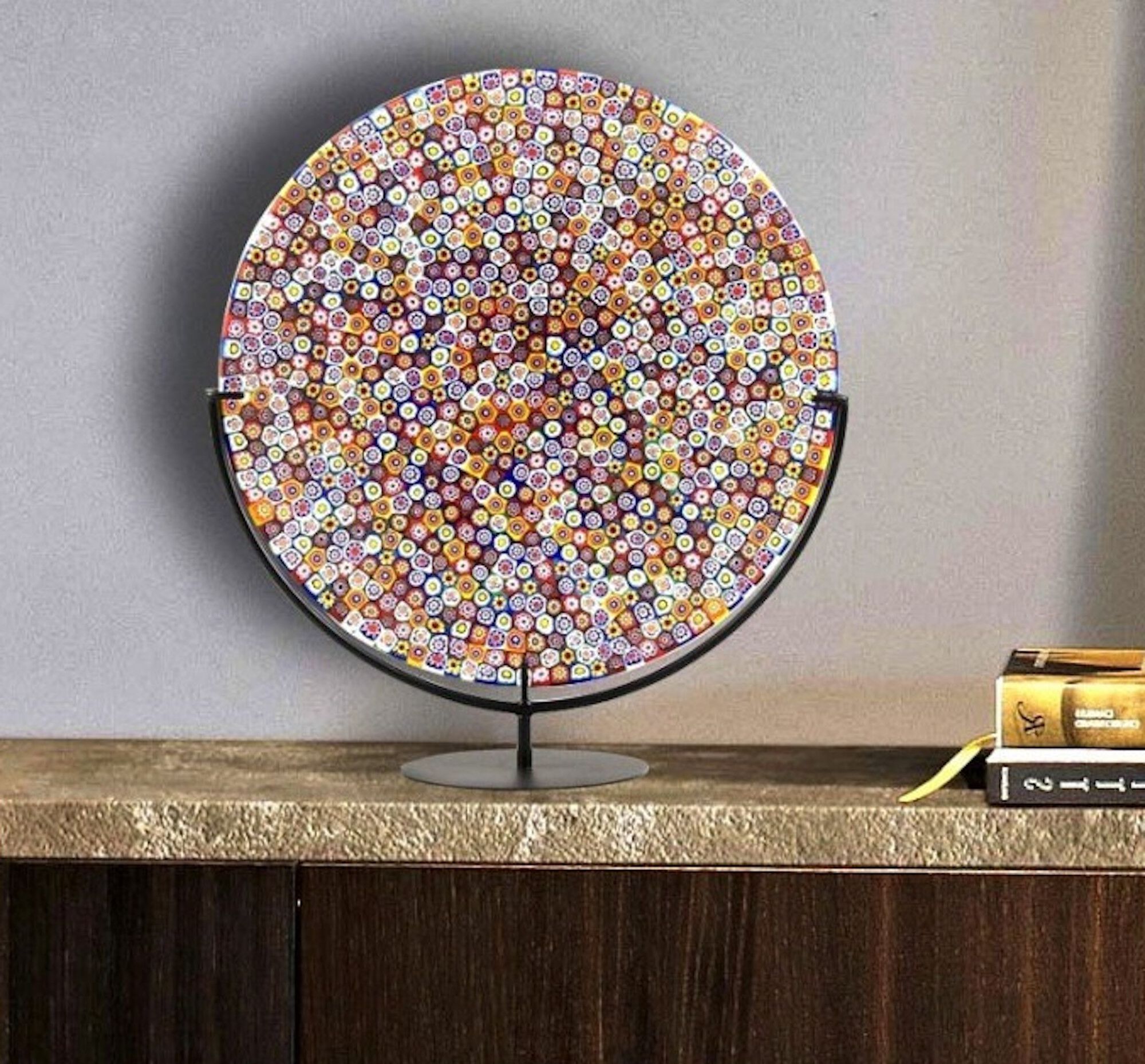 Декоративная тарелка из муранского стекла ручной работы YourMurano Display Plates ARCH-00064336 - Вид №1