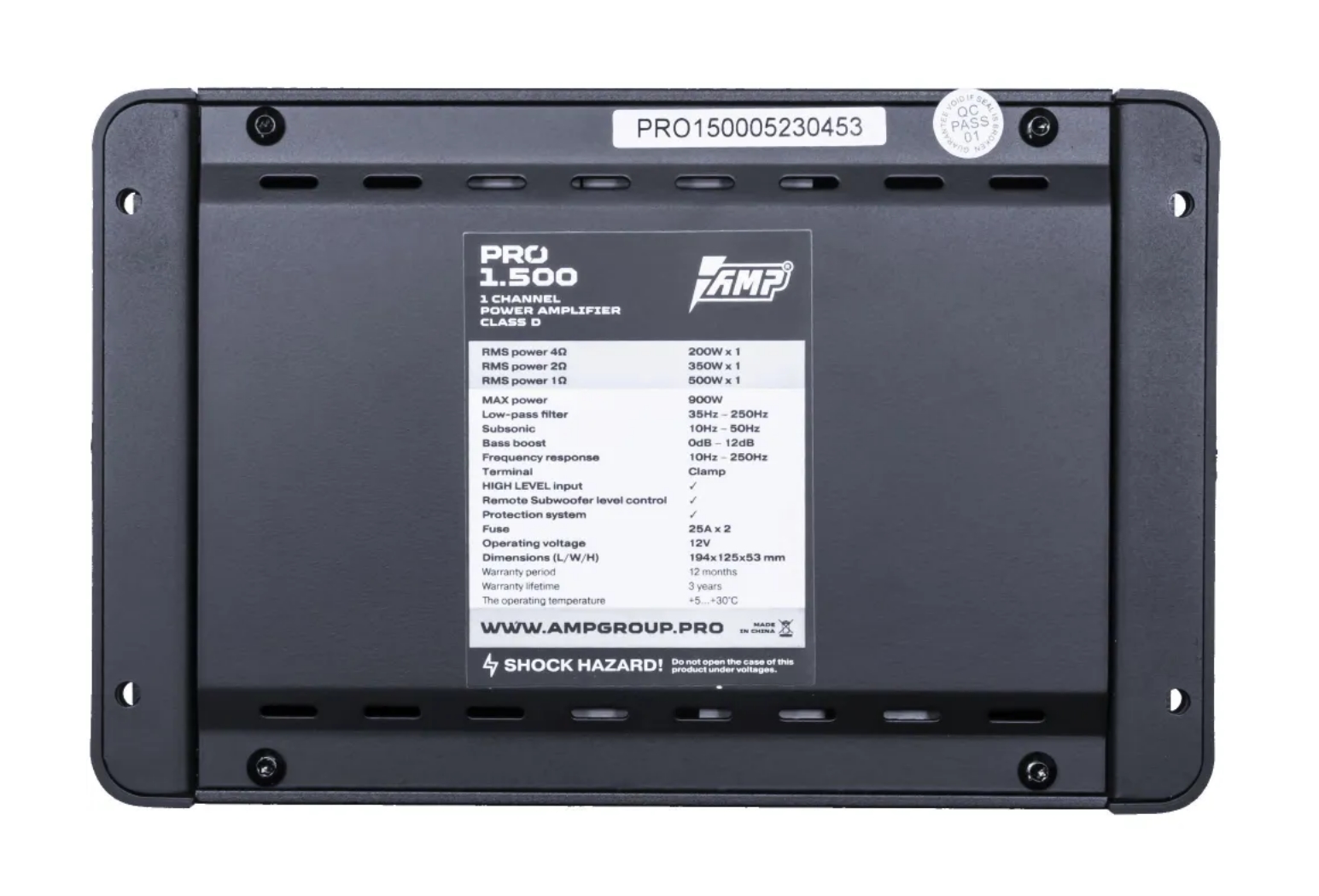 5492953 Усилитель AMP PRO 1.500 STDN-0097375 - Вид №2