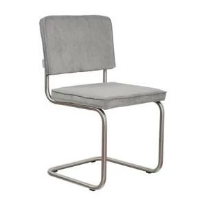 Стул Ridge Brushed Rib светло-серый