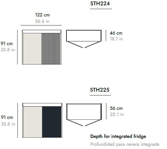 Деревянный шкаф с распашными дверцами Punt Stockholm ARCH-00065581 - Вид №8