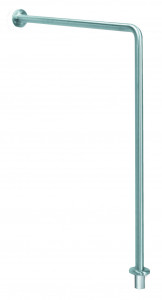 BS0010CS Настенный/напольный поручень с сатинированной отделкой mediclinics