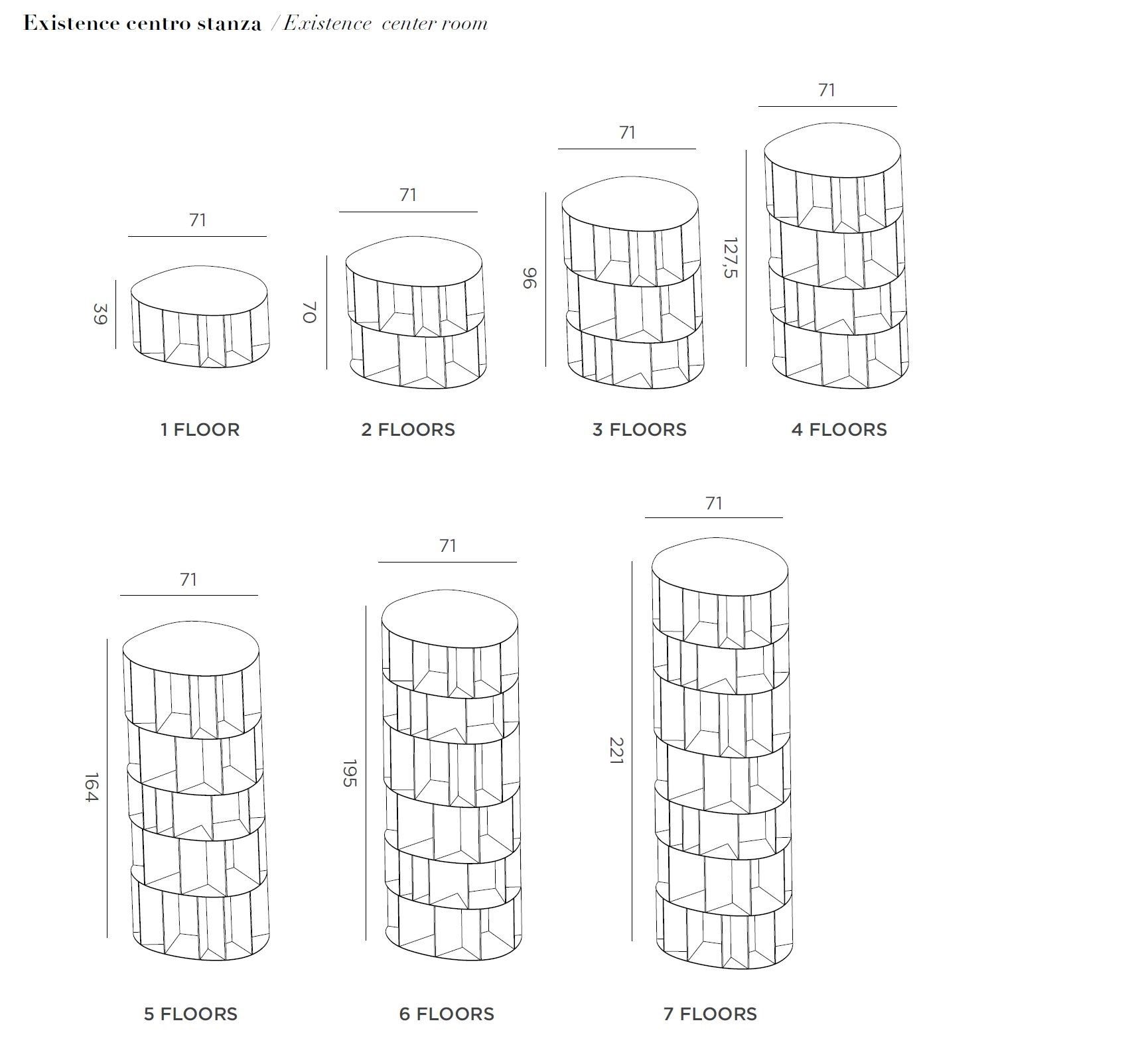 Металлический книжный шкаф DE CASTELLI Existence ARCH-00093745 - Вид №4