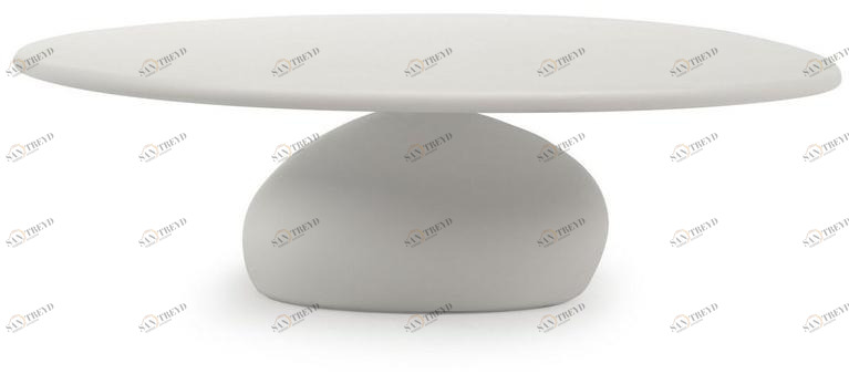 Sancal Круглый журнальный столик из композитного материала Vesper sun-id-1451351