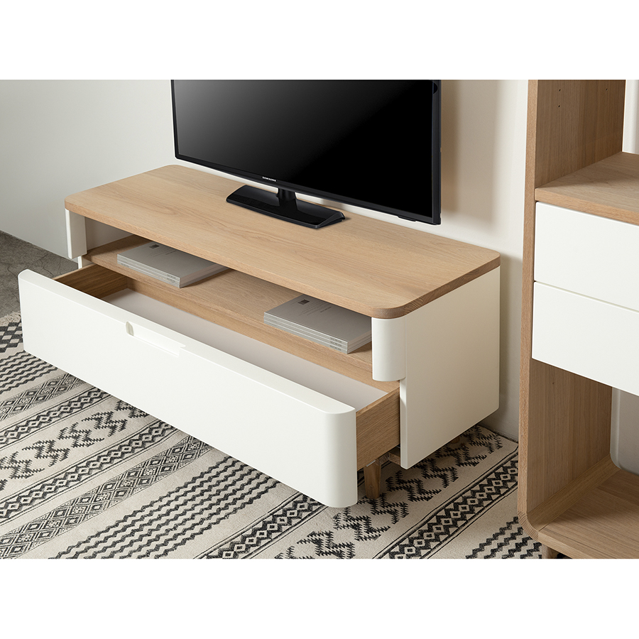 36372231 Тумба под ТВ , amalfi, 120х40х49 см Unique Furniture  - Вид №5