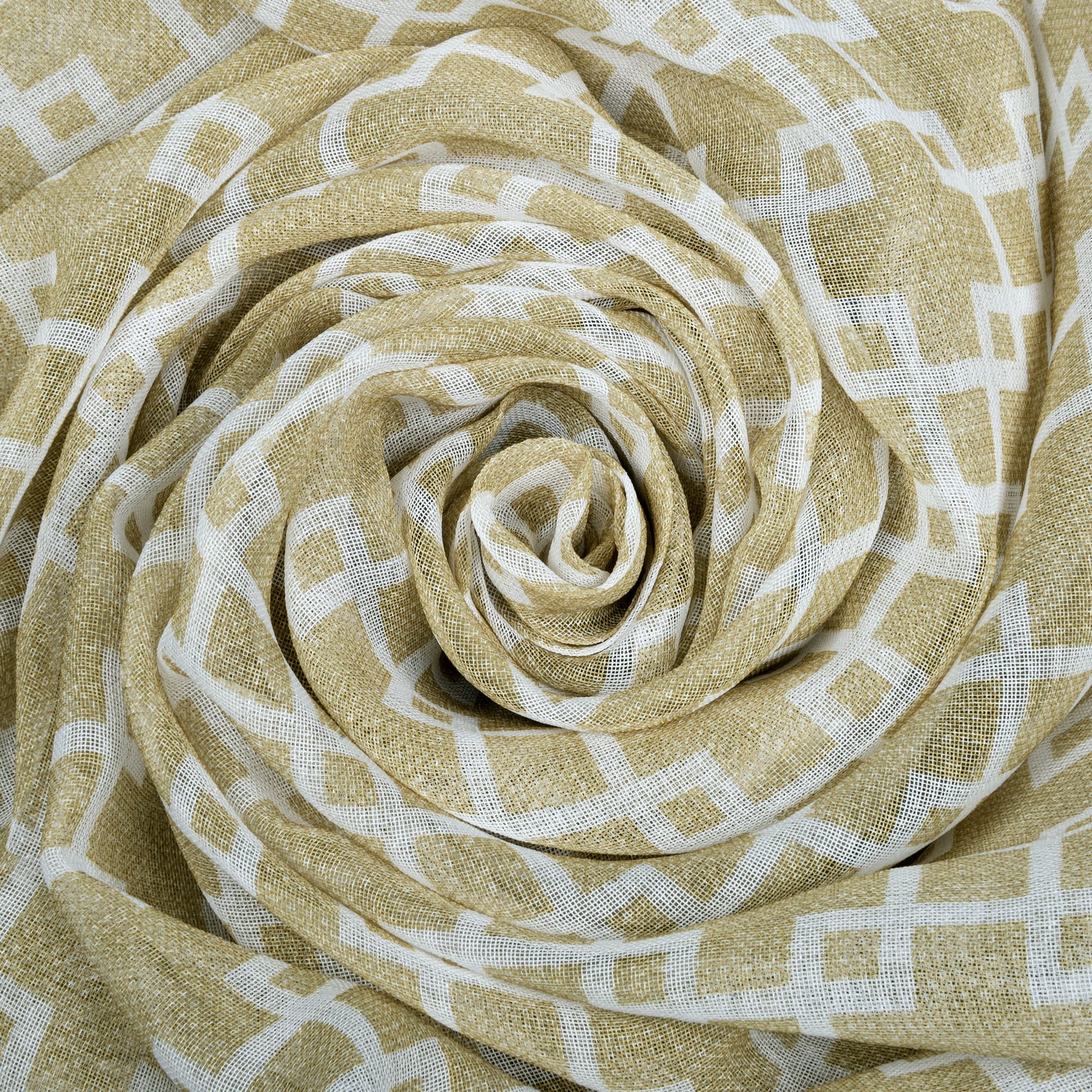 82010143 Тюль на ленте «Outline», 250х180 см, цвет фисташковый Santreyd  - Вид №1