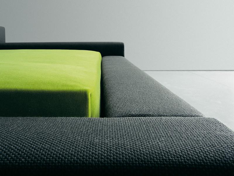 Living Divani Двуспальная кровать с мягким изголовьем Extra wall sun-id-1431436 - Вид №3