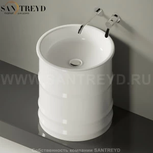 ACER0799PZZ Накладная раковина на столешницу  круглая Agape