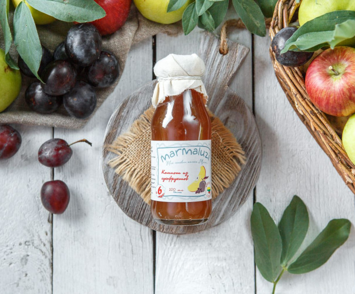 5218 Компот из сухофруктов с 6-ти месяцев Вкусляндия 