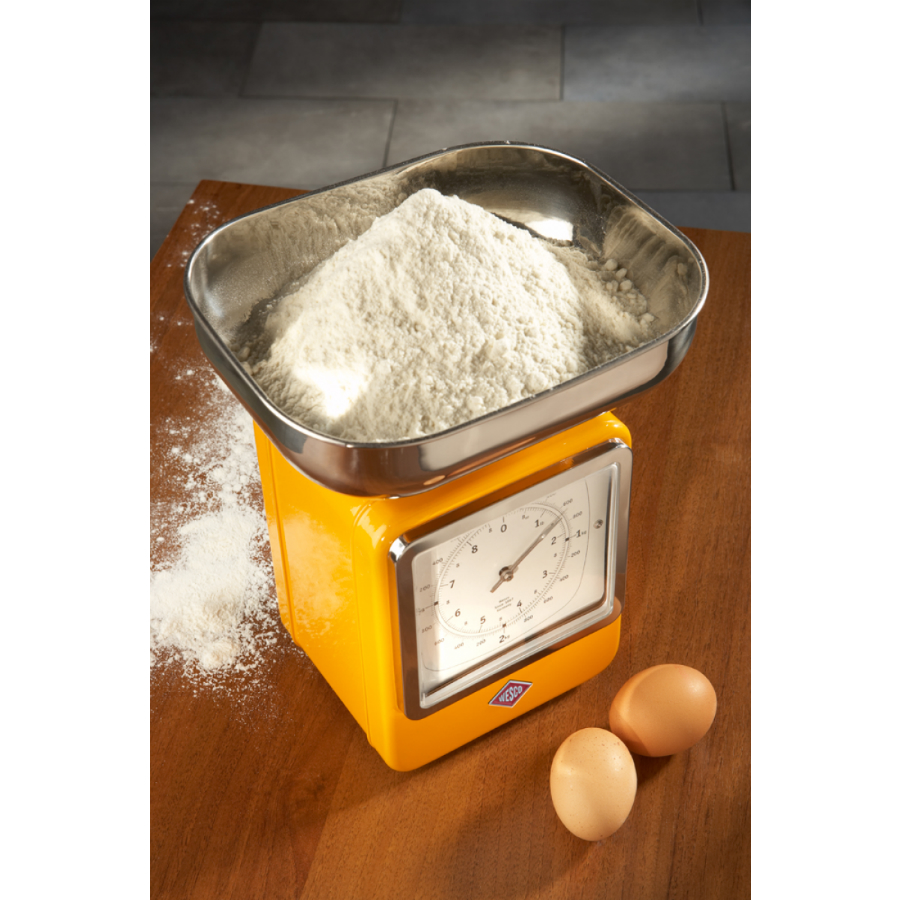 Весы с часами, зеленый лайм Wesco 32220420 - Вид №1