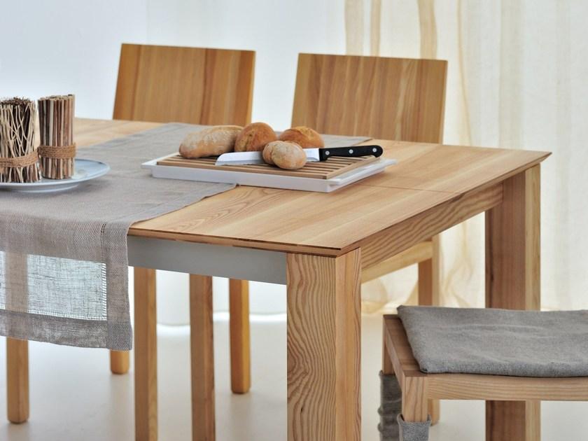 Vitamin Design Раздвижной прямоугольный стол из массива дерева sun-id-1380520 - Вид №5