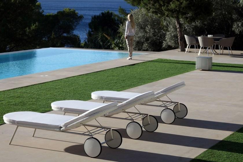 FueraDentro Садовая кушетка с откидной спинкой batyline® Shell sun-id-1354424 - Вид №1