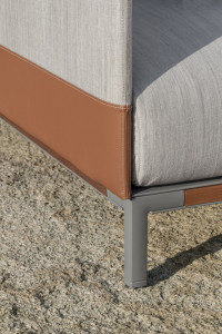 2-местный тканевый садовый диван