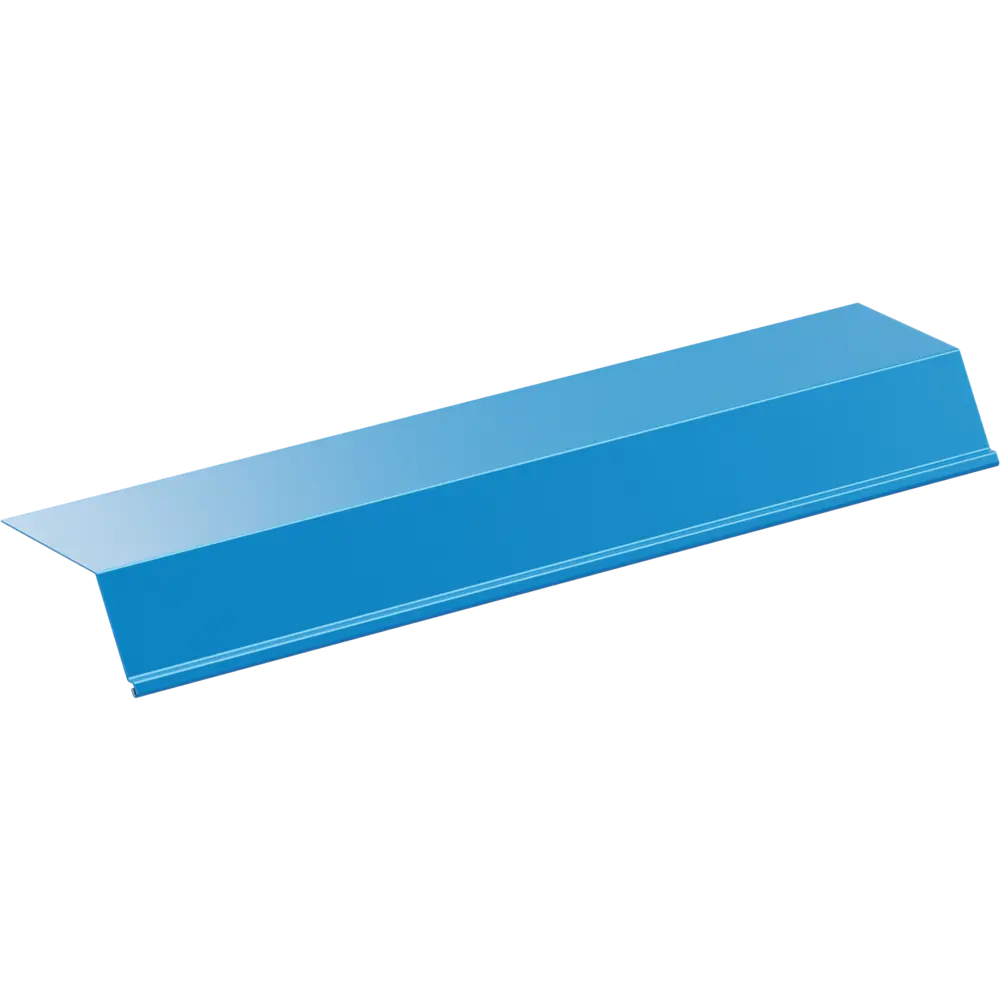 Планка карнизная 65x100x2000 мм 0.4 мм RAL 5005 синий ВЕГА STLM-2166374
