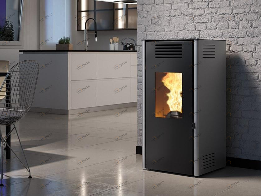 CAMINETTI MONTEGRAPPA Настенная печь на стальных гранулах sun-id-1369017