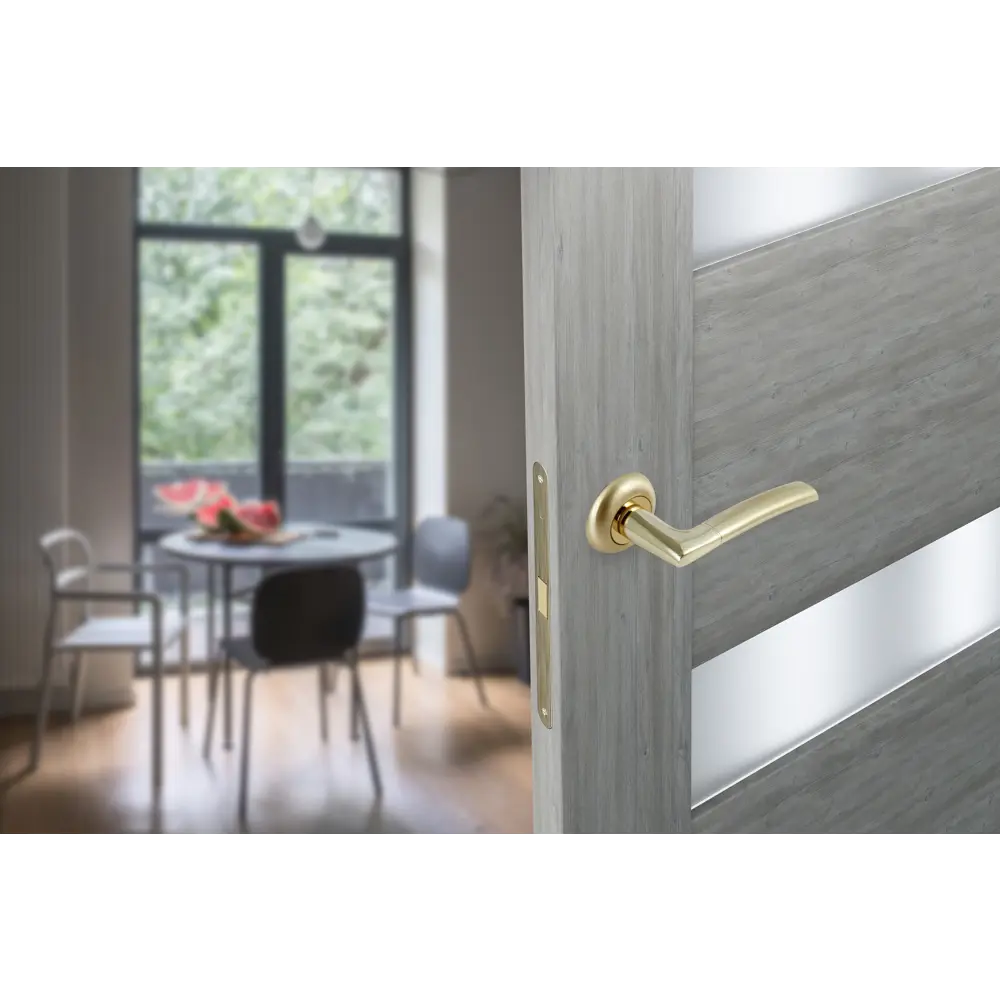 Дверные ручки EDSON EDS-15-Z01 золотые для межкомнатных дверей 85170614 STLM-0059413 - Вид №7