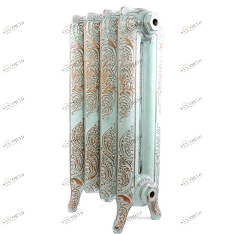 Чугунный радиатор RETROstyle Windsor 500/180 4 секции 6804