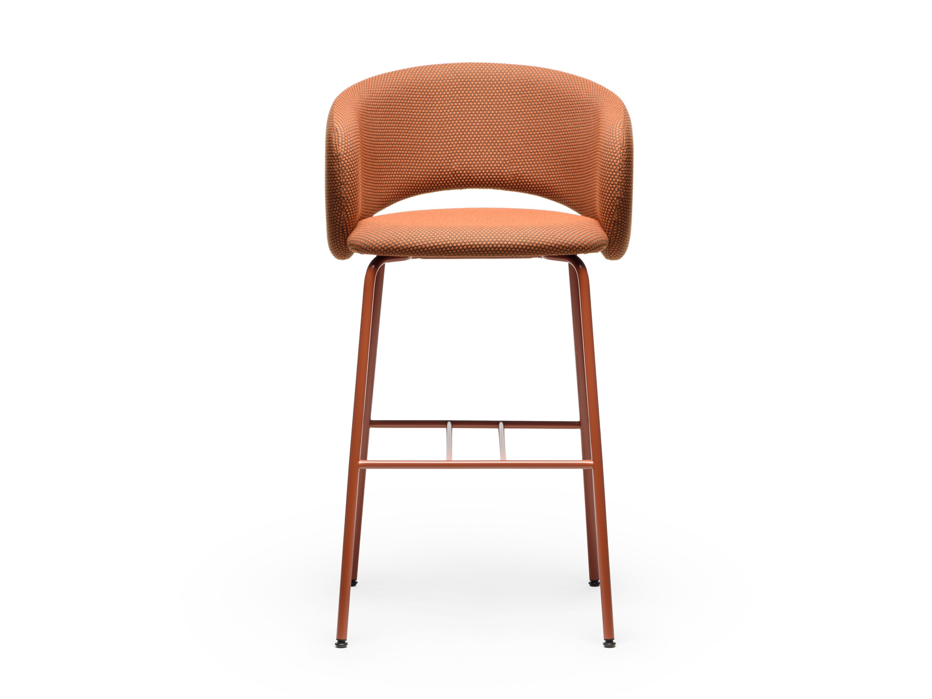 Высокий тканевый стул с подлокотниками и спинкой CHAIRS & MORE Bel ARCH-00083832 - Вид №10