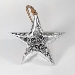 Фигурка декоративная Snow Star, подвесная, 23х23х3 см