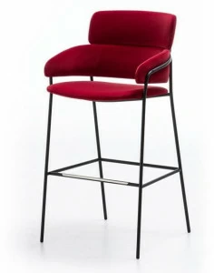 arrmet Табурет высокий обитый тканью с подлокотниками Strike