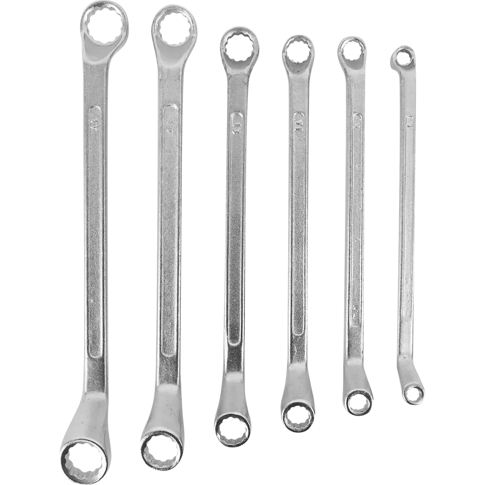 Набор ключей накидных ВИХРЬ 6-17 мм, 6 предметов с органайзером 85579363 STLM-0064222